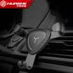 Huazhe car phone holder outlet phone holder metal car air conditioning mouth mobile navigation gravity bracket auto supplies elegant black