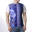 Mens Printed Short Sleeve Round Neck T-Shirts