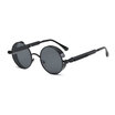 Round Metal Sunglasses Steampunk Men Women Fashion Glasses Brand Designer Unisex Retro Vintage Round Sunglasses UV400