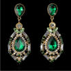 2018 new arrival luxury vintage wedding drop dangle big earring for women jewelry e841
