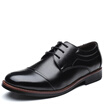 JUQI Business Men Oxford Casual Flat Leather Shoes