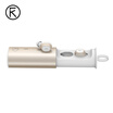 iKF X Air Wireless Bluetooth In-Ear Headset Sports Mini Earbuds with Charging Case for iPhoneAndriod Gold