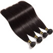 YAVIDA Hair 4 Bundles Peruvian Virgin Hair Straight 7A Grade Unprocessed Peruvian Straight Hair Weave