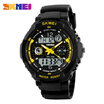 Men Fashion Sport Dual Display Sport Watch Waterproof Electronic LED Military