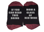 Novelty Socks with Funny Saying
