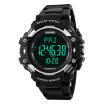 Men Sports Health Watches 3d Pedometer Heart Rate Monitor Calories Counter 50m Waterproof Digital Led Wristwatches 1180