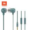 JBL T190A Stereo In-ear Headphones Mobile Phone Headset Computer Gaming Headphones With Michael Call Apple Andrews Universal Green