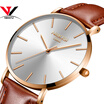 Relogio Masculino 2018 New Ultra Thin Watches For Men Watch Top Brand Luxury Simple Watch Black Leather Male Clock Waterproof Saat
