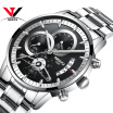 Relojes Para Hombres De La Famosa Marca De Lujo NIBOSI Relojes Para Hombres Reloj De Cuarzo Montre Homme Marque De Luxe Acero Inoxidable Resistente Al