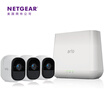 US NETGEAR ARLO VMS4330 HD Smart Home Dual Camera Kit Monitoring System 3 Cameras Dock Kit