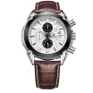 Megir Original Men Quartz Watch Reloj Hombre Leather Business Watches Man Clock Chronograph Army Military Watch Sport Male