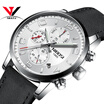 NIBOSI Watch Wrist Watch Men Fashion Casual Quartz Wristwatch Sports Watches Leather Strap Luxury Waterproof Montre Homme Saat