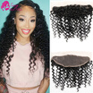 Peruvian Deep Wave Frontal Closure Sassy Girl Hair Deep Wave Frontal Lace Closure 13x4 Free Part Peruvian Lace Front Closure