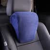 CarSetCity Car Headrest 3D Crystal Velvet Space Memory Cotton Headrest Neck Pillow CS-83109 Black