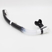 Whale aquatics Silicone Snorkel Premium Ultra Flexible Free diving Swimming Diving Breathing Tube