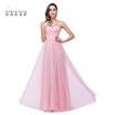 Babyonlinedress Bridesmaid Dress In stock Pink Strapless A line Long Evening Dresses 2018 Cheap Evening Gown Party Dresses