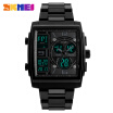 SKMEI Mens Multifunctional Waterproof Sports Watch Rectangular Dial Electronic Watch