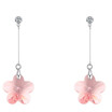 Long Drop Earrings Trendy Jewelry For Women Accessories Crystal from Austrian Dangle Earring FLOWER -28327
