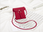 Qian Xiu designer ladies Messenger bag Ms bucket bag Messenger bag Messenger bag handbag Small square bag Shoulder Messenger bag