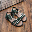 2018 New Children Sandals for Girls Shoes Kids Summer Beach Girls Open Toe Flat Pearl Sandals Fashion Comfortable