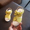 Girls Sandals Summer Kids Shoes 2018 New Fashion Bow Pu Leather Children Shoes Girls Princess Shoes Toddler Baby Beach Shoes