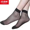 Arctic velvet 5 pairs of ladies sexy crystal short stockings anti-hook silk breathable invisible socks transparent thin spring&summer SJDSW1401 5 double black code