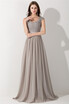 Appliques Lace Long Evening Prom Bridesmaid Dresses A-line Party Gown