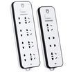 Box QUANWANG QW-T744 QW-T522 8 holes 18 m 4 hole 18 m total control switch socket insert plug-in board wiring board not fire socket board