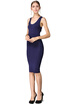 Womens Sleeveless Bodycon Tank Dress