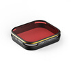 PGYTECH GoPro Hero 65 Camera Sports Camera Diving Filter Accessories Bare Metal Edition - Snorkeling Filter Set Red Snorkel Magenta