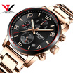 NIBOSI Quartz Watch Men Sports Men Watch Fashion Top Brand Luxury Waterproof Watches Leather Steel Strap Male Clock Quartz Movemet