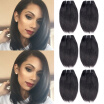 Indian Straight Human Hair Weave Bundles50g 6pcs 8inch Virgin Straight Hair