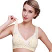 Pregnancy time breastfeeding bra bedroom sleep braised breast feeding breast underwear Y1908 yellow XL