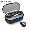 IPX7 Waterproof Bluetooth 50 Earphone Touch Control Wireless Earbuds Langsdom F8 TWS Wireless Headset for iphone Siri Remote