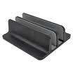 Small B vertical computer stand double laptop stand router Tablet PC general cooling desktop storage rack AF26-D black
