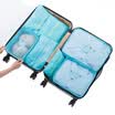 Dias Bartholmeu Dias waterproof travel storage bag trunk finishing bag underwear storage 7 piece set finishing bag blue