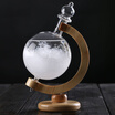 Capriccio CAPRICE creative glass ornaments globe rotating weather forecast bottle storm bottle diy prediction bottle birthday gift glass base