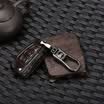 Che Dapin Audi leather key case Audi A6L Q5 A5 A8L A4L key protective case sleeve buckle Audi A6 brown