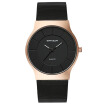 SANDA Men&39s Simple Watches Men Fashion Casual Ultra Thin Wristwatches Waterproof Rose Gold Black male Clock