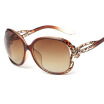 Luxury Brand Sunglasses Classic ladies sunglasses UV protection ladies frog mirror fashion sunglasses With Glasses box