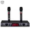 BBS U-998 Wireless Microphone One for Two Performance Microphone Conference Host Karaoke Anti-howling Microphone Gold