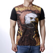 Mens Printed O-Neck Short Sleeve T-Shirts