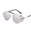 Retro Steampunk Sunglasses goggle Round Designer Steam Punk Metal Shields Sunglasses Men Women UV400 Gafas de Sol