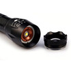 WH 1800LM Aluminum Waterproof Zoomable T6 LED Flashlight SOS Torch light for 18650 Rechargeable Battery or AAA battery