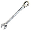 SATA43207 fully polished dual-purpose quick-opening open end wrenches auto repair ratchet wrench double-head dual-use tools hardware tools 14MM