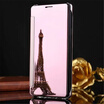 Samsung Galaxy S5 Luxury Mirror View Mirror PU Cover Flip Smart Clear Window Phone Case