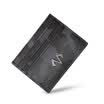 BABAMA document package fashion camouflage card package men&women multi-card large capacity thin card package small men bag black