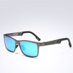 Unisex Polarized Sunglasses with Aluminum Frames