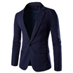 England Style Blazer Men Casual Jacket Business Suit Formal Dress