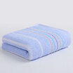 Chinese knot ZHONGGUOJIE towel home textile bamboo fiber skin absorption fashion striped couple towel blue 90g strip 3472com